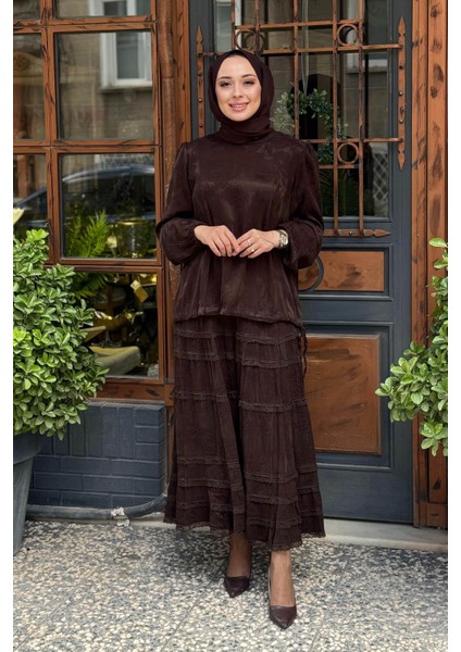 Etekli Takım 38025 Kahve