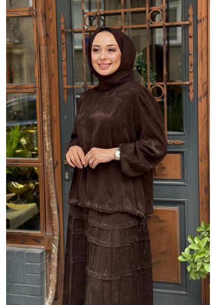 Etekli Takım 38025 Kahve modelleri