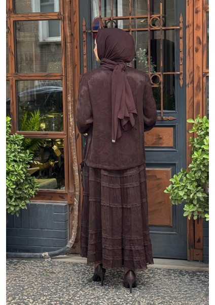 Etekli Takım 38025 Kahve fırsatları