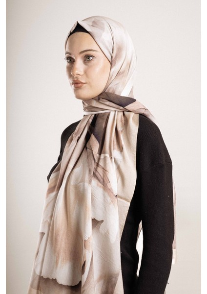 Desenli Pamuk İpek Şal Desen-3 fırsatları