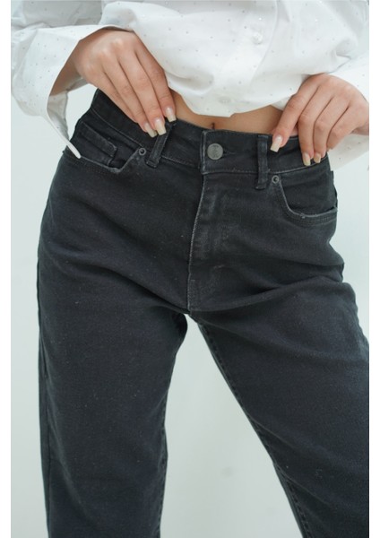 Füme Likralı Mom Pantolon fiyatları