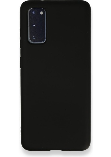 Samsung Galaxy S20 Içi Kadife Kaplı Esnek Silikon Kapak Ryc/ Nano Lansman