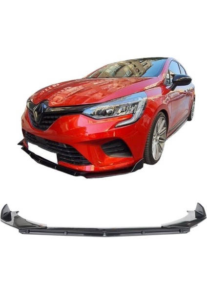 Renault Clio 5 Ön Tampon Altı Lip 3 Parça 2019-2022