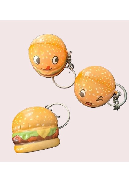 squishy fastfood anahtarlık sukuşi 5 adet modelleri