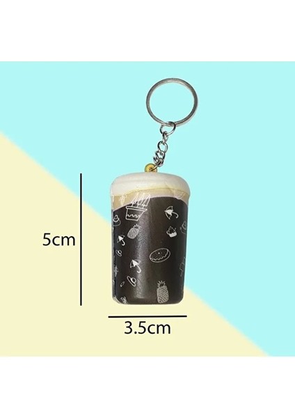 squishy fastfood anahtarlık sukuşi 5 adet