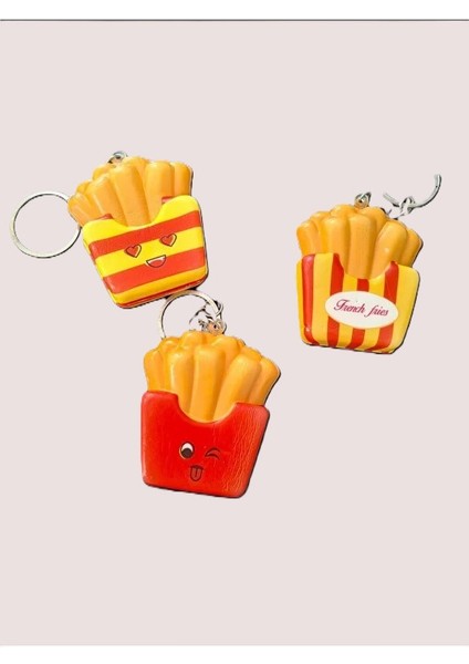 squishy fastfood anahtarlık sukuşi 5 adet