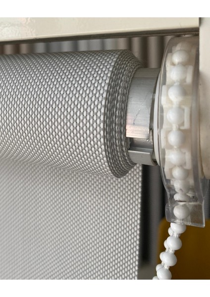 Original Modern Sun Screen Lüks Stor Perde Alüminyum Kasalı Yüksek Kaliteli - Açık Gri fiyatları
