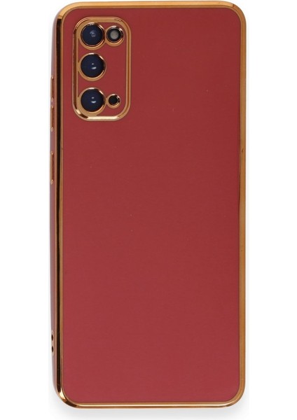 Samsung Galaxy S20 Kılıf Şık ve Parlak Silikon Kapak Ryc/volet