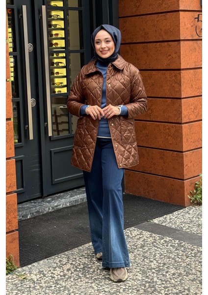 Kapitone Mont MB15.167 Fındık