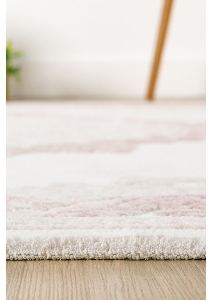 Avangard Pudra Halı Akrilik Halı Yumuşak Dokulu Salon Oturma Odası Yatak Odası Halısı 2037 fırsatları