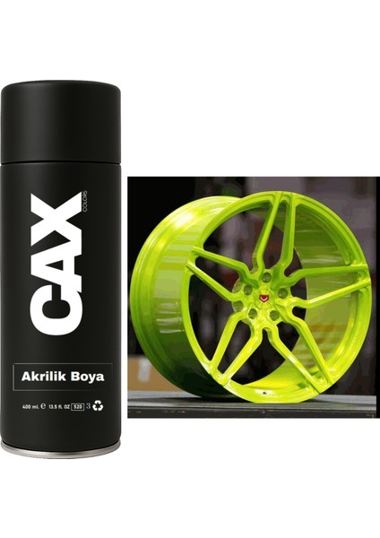 Metalik x Sarı Araba Jant Sprey Akrilik Özel Yapım Sprey Boya 400 ml