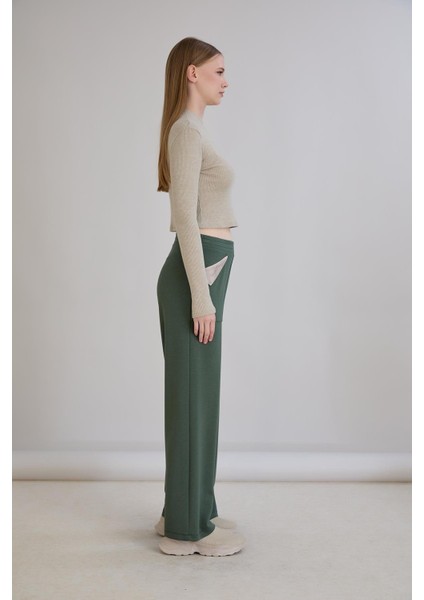 Cepleri Deri Garnili Eşofmanaltı modelleri