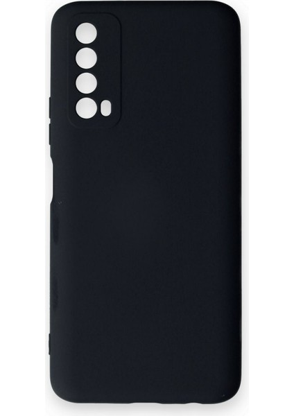 Huawei P Smart 2021 Içi Kadife Kaplı Esnek Silikon Kapak Ryc/ Nano Lansman