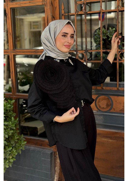 Gömlek 25S3034 Siyah modelleri