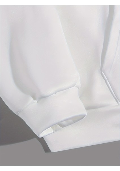 Kadın Baskılı Sweatshırt 3 Iplik Kaliteli Kumaş Oversıze Kesim modelleri