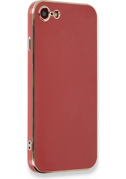 iPhone 8 Kılıf Şık ve Parlak Silikon Kapak Ryc/volet