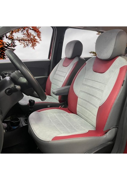 Dacia Lodgy Araca Özel Oto Koltuk Kılıfı - Taytüyü ve Deri