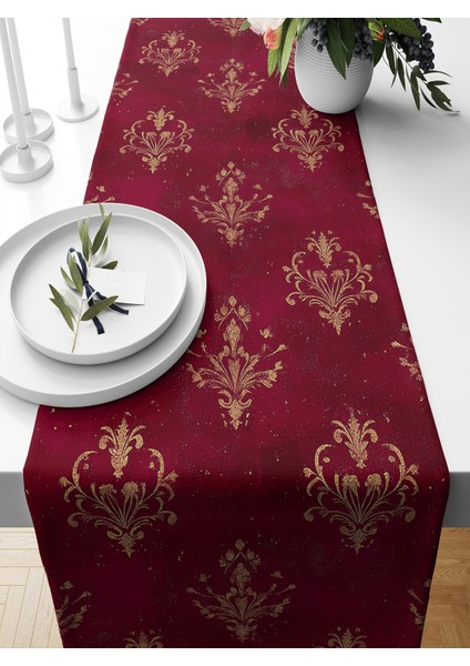 Yılbaşı Serisi 140X40 cm Dijital Baskılı Runner (Christmas Noel)