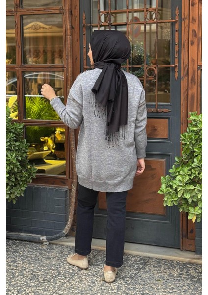 Hırka KY-A25-TRK609 Gri fırsatları