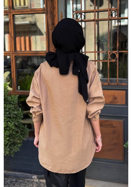 Gömlek W-6146 Vizon fırsatları