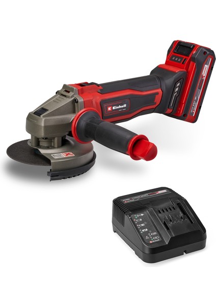 Te-Ag 18/125-2 Li (1x4,0 Ah), Akülü Avuç Taşlama