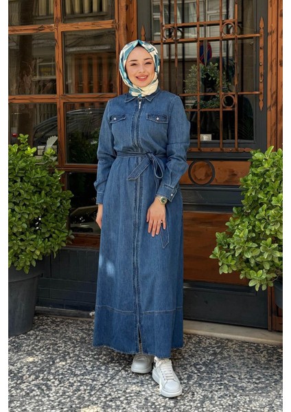 Elbise KA-B25-23004 Indigo fiyatları