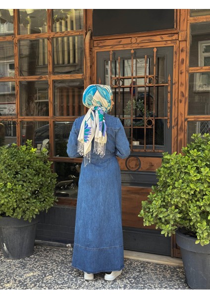 Elbise KA-B25-23004 Indigo fırsatları