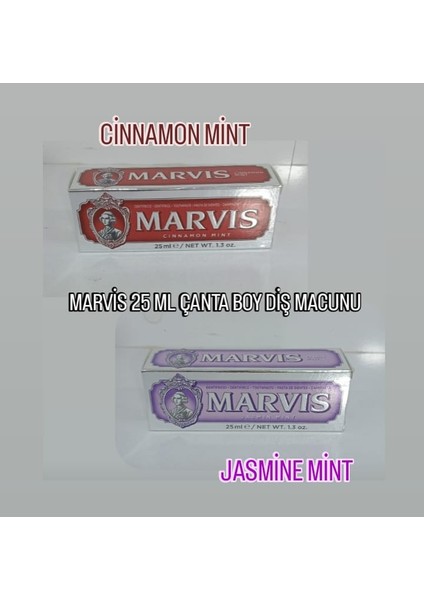 Jasmin Mint 25ML+MARVIS Cinnamon Mint 25ML