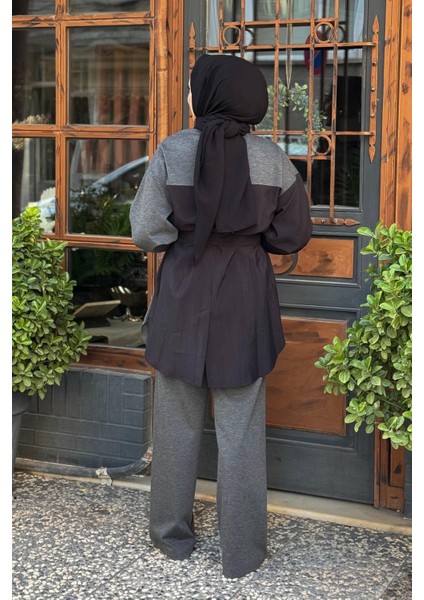 Pantolonlu Takım W-6927 Gri fırsatları