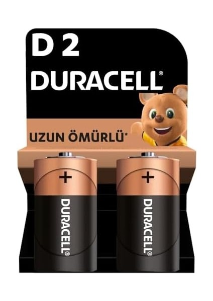 Alkalin D Piller, 2 Li Paket modelleri