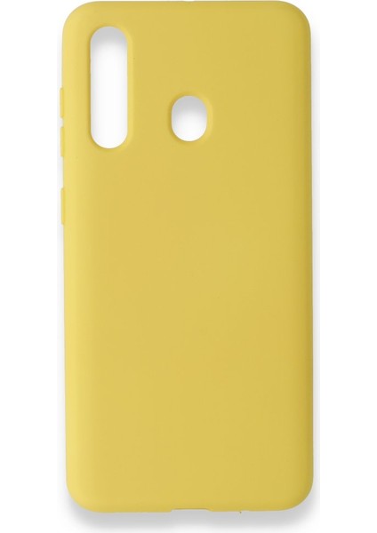 Samsung Galaxy M40 Içi Kadife Kaplı Esnek Silikon Kapak Ryc/ Nano Lansman