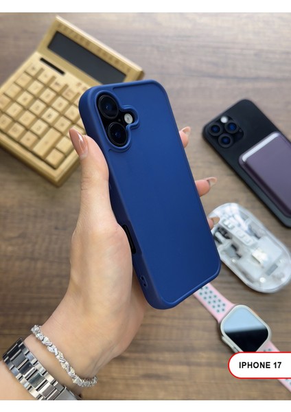 iPhone 17 Uyumlu Kamera Korumalı Darbeye Dayanıklı Renk Atmayan Keep Silikon Kılıf