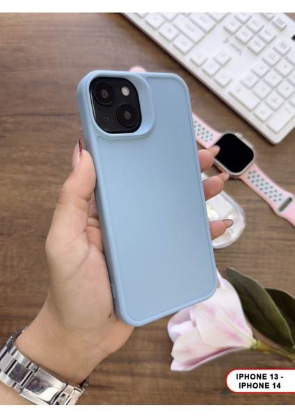 iPhone 13 / 14 Uyumlu Kamera Korumalı Darbeye Dayanıklı Renk Atmayan Keep Silikon Kılıf