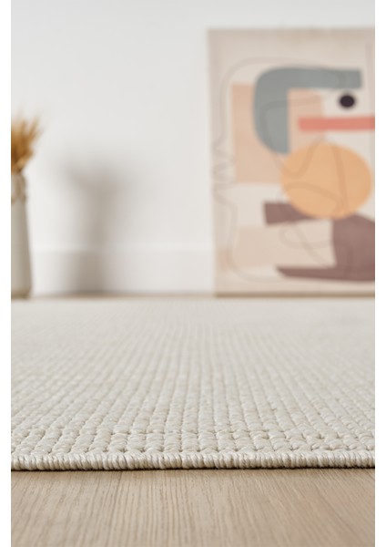 Loopy Krem Halı Salon Oturma Odası Çocuk Odası Yatak Odası Halısı 622 fırsatları