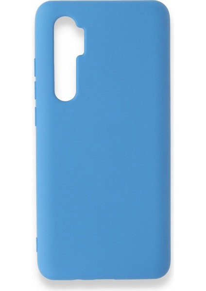 Xiaomi Mi Note 10 Lite Içi Kadife Kaplı Esnek Silikon Kapak Ryc/ Nano Lansman