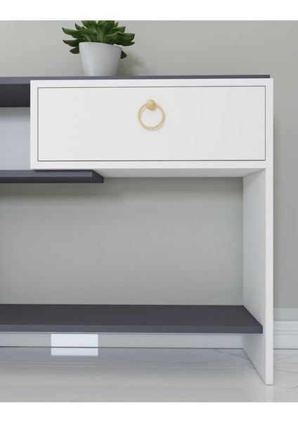 Nova Dresuar | Beyaz - Antrasit modelleri