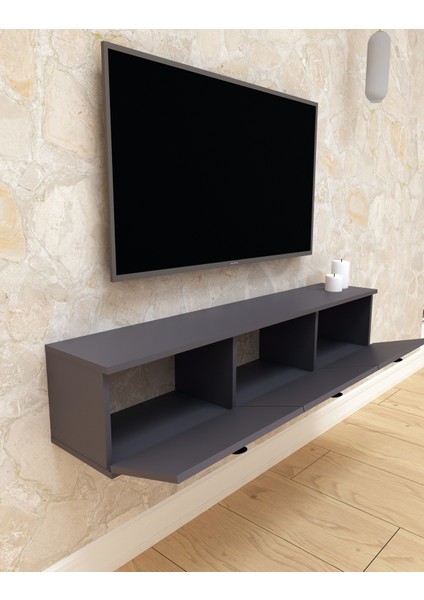 Salkım Tv Ünitesi | Antrasit - Antrasit