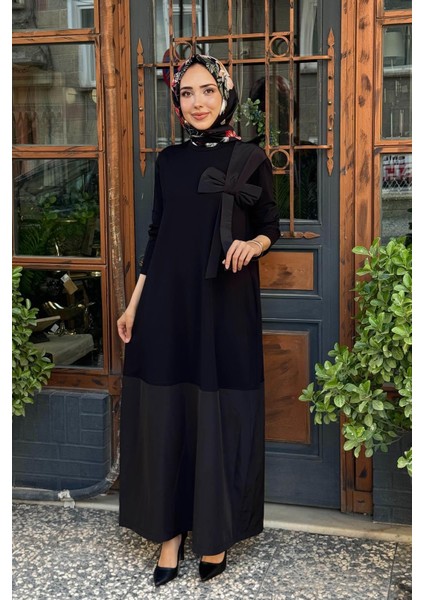 Nurcan Çetin Elbise 25173 Siyah