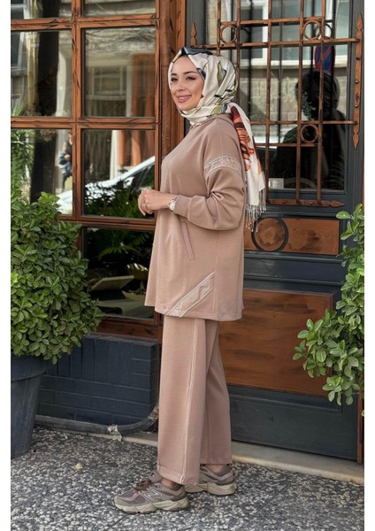 Pantolonlu Takım 4419 Vizon fiyatları