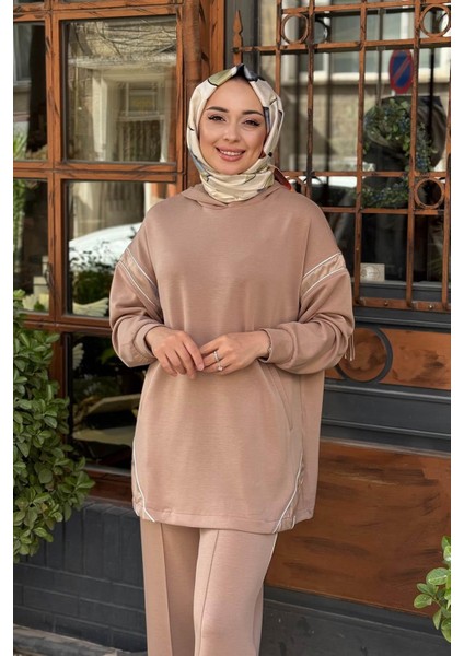 Pantolonlu Takım 4419 Vizon modelleri