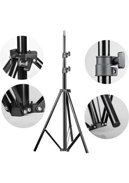 Halka Işık Genişletilmiş Standı ve Telefon Tutucusu Youtube Videosu Için Kamera LED Halka Işık Akış Makyaj Selfie Fotoğrafları ile Uyumlu (Bbl HX260 10 Inç) modelleri