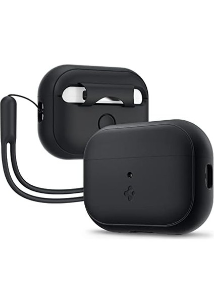 Airpods Pro (2.nesil) ile Uyumlu Kılıf Silicone Fit (Silikon) + Strap (Askı Ipi) - ACS05479 modelleri