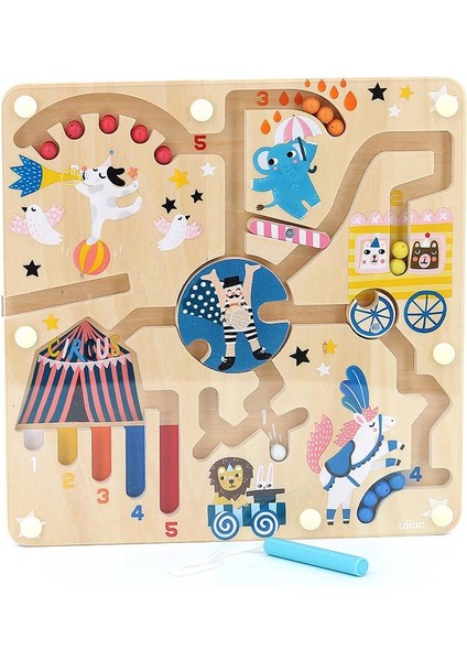 - Mıknatıslı Labirent - Sirk