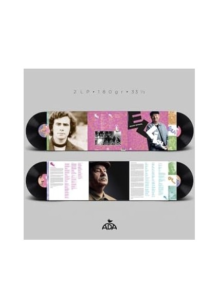 Ada Müzik Ortaçgil - Elli Buçuk (2'li Plak) By My modelleri