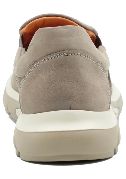 Hakiki Nubuk Deri Bej Casual Erkek Ayakkabı - Eva Taban - 256072 modelleri