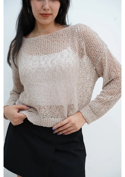 Kayık Yaka File Kazak fiyatları