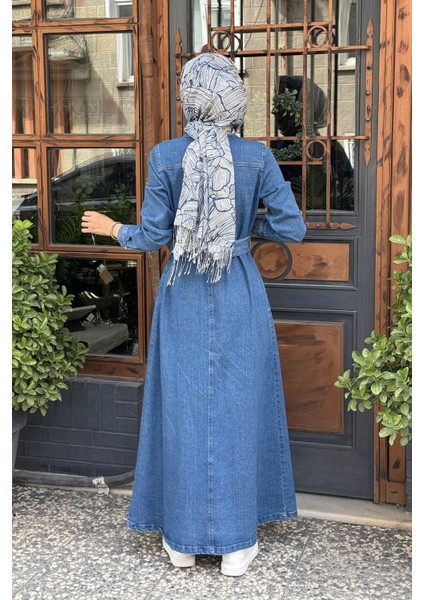 Elbise KA-A25-23005 Indigo fırsatları