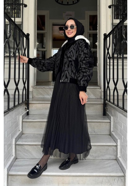 Blush Ceket 25W6007 Siyah