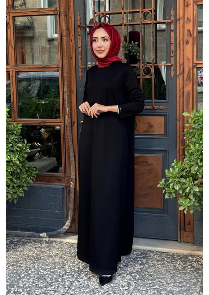 Almarwah Elbise 303796 Siyah