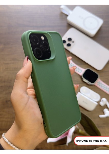 iPhone 15 Pro Max Uyumlu Kamera Korumalı Darbeye Dayanıklı Renk Atmayan Keep Silikon Kılıf